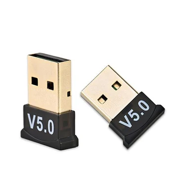 V5.0 Безжичен USB Bluetooth 5.0 Bluetooth Адаптер Ключ Музикален Приемник Адаптер Bluetooth Предавател, За Настолен Компютър