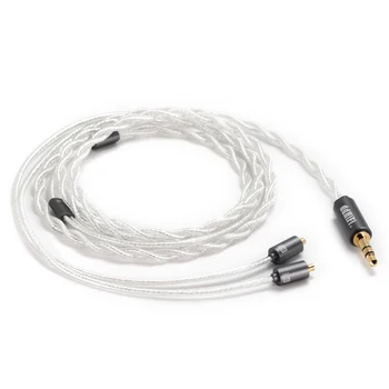 DD ddHiFi BC120A (Облак) на Взаимозаменяеми кабел за слушалки серия Air с висока чистота 6N OCC, предлага се в 3,5 мм и MMCX / 2pin 0,78