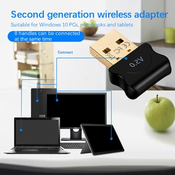 Нова 5.0 Bluetooth съвместим Адаптер USB-Предавател За Компютри Компютърен Приемник, Лаптоп Слушалки Аудио Принтер Приемник Ключ на Данни